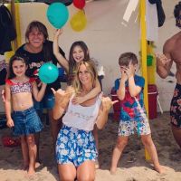 Sabrina Rojas y Luciano Castro festejaron el cumpleaños de su hijo Fausto