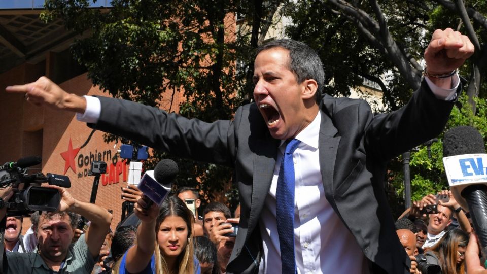 En medio de una fuerte disputa, Juan Guaidó logró ingresar a la Asamblea Nacional de Venezuela.