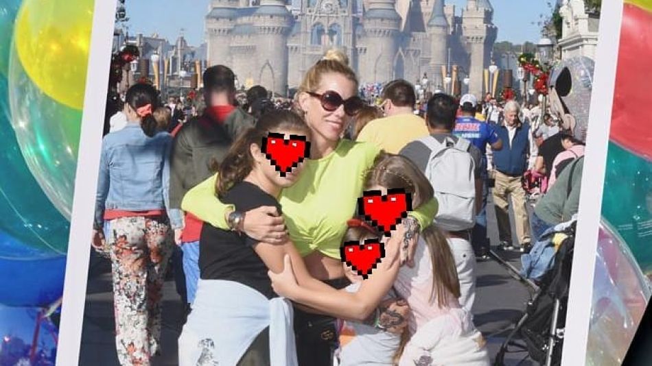 Nicole Neumann compartió fotos con sus hijas y se armó la polémica