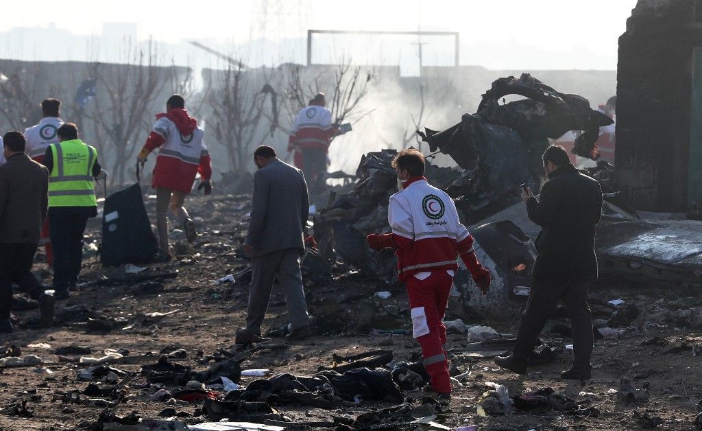 Una aeronave de Ukranie International Airlines se precipitó a tierra en Teherán, causando la muerte de las 176 personas a bordo. Ocurrió poco después de la descarga de misiles contra bases de EEUU en Irak. Al parecer no hay relación.