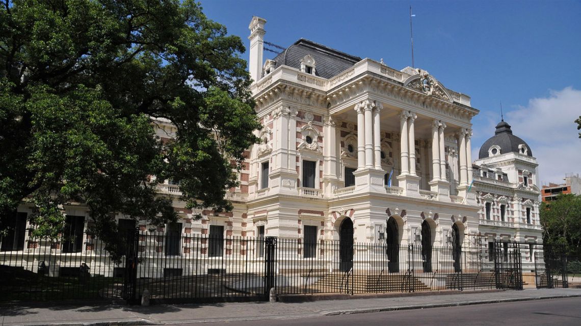 Government House in La Plata, Buenos Aires Province.