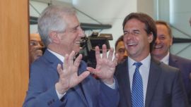 VÁZQUEZ Y LACALLE POU. Uno se va, otro llega, pero los problemas del MERCOSUR continúan.