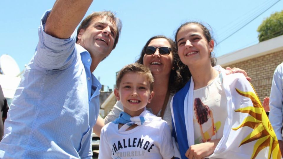 Luis Lacalle Pou, presidente electo de Uruguay.