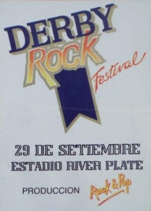 David Bowie se presentó en el estadio River Plate el 29 de septiembre de 1990- 