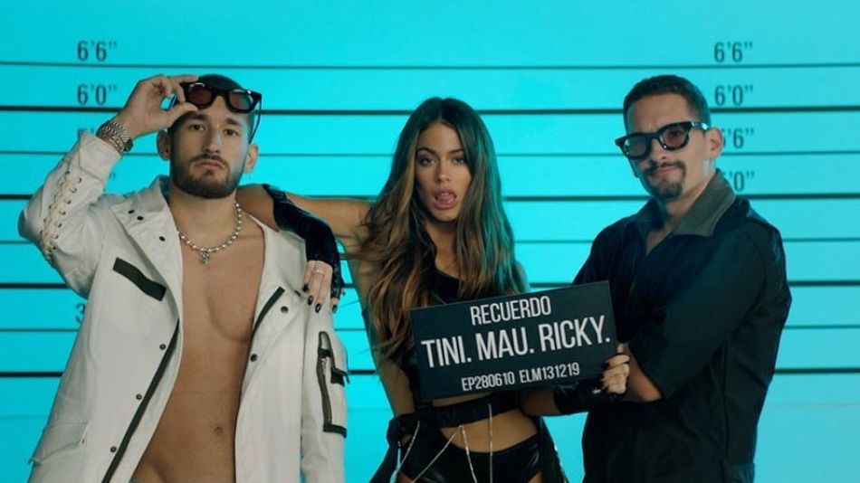 "Recuerdo": Tini estrenó candente video junto a Mau y Ricky