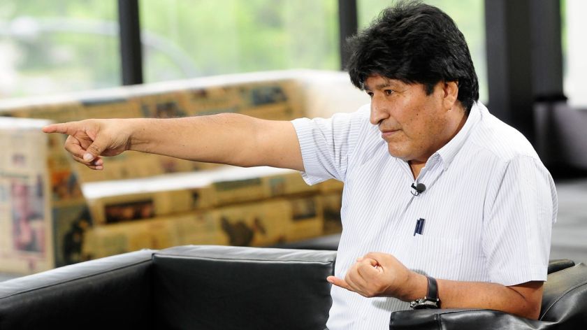 Excanciller indígena candidato del partido de Morales Excanciller indígena candidato del partido de Morales