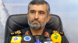 Amirali Hajizadeh, el comandante de los Guardianes de la Revolución iraníes.