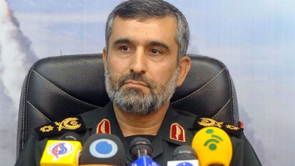 Amirali Hajizadeh, el comandante de los Guardianes de la Revolución iraníes.