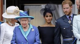 Elizabeth II y familia real 20200113