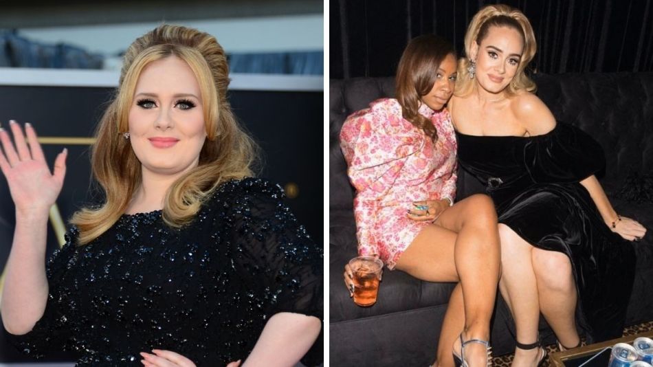 Adele antes y después 