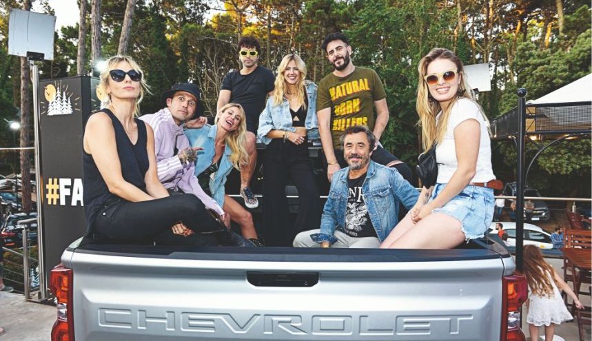 Chevrolet convocó las celebrities en su exclusivo parador en Cariló