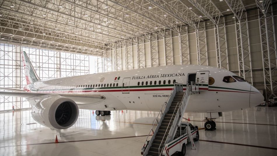 avion presidencial mexico