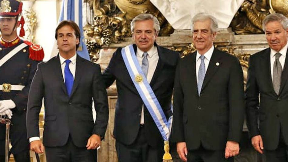 Luis Lacalle Pou alberto fernandez