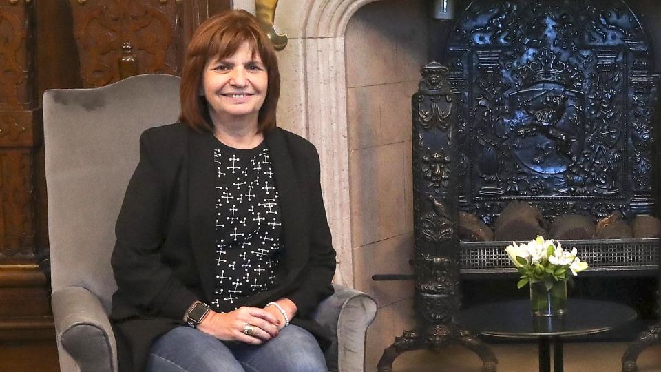 La ex ministra de seguridad Patricia Bullrich