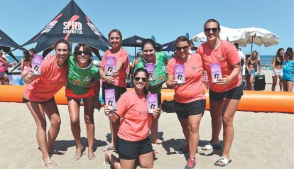 Pink Soccer de Caras en Pinamar