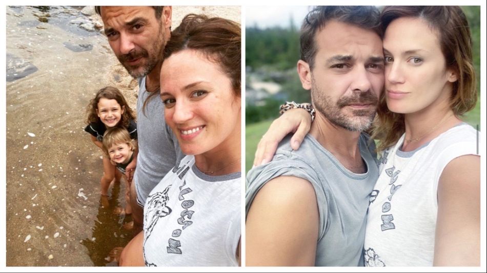 Pedro Alfonso y Paula Chaves, embarazada, derritieron Instagram con sus hijos