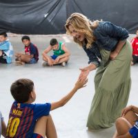 Por pedido del Papa, Fabiola Yáñez visitó la Villa 31