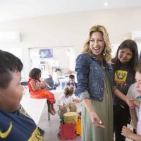 Por pedido del Papa, Fabiola Yáñez visitó la Villa 31