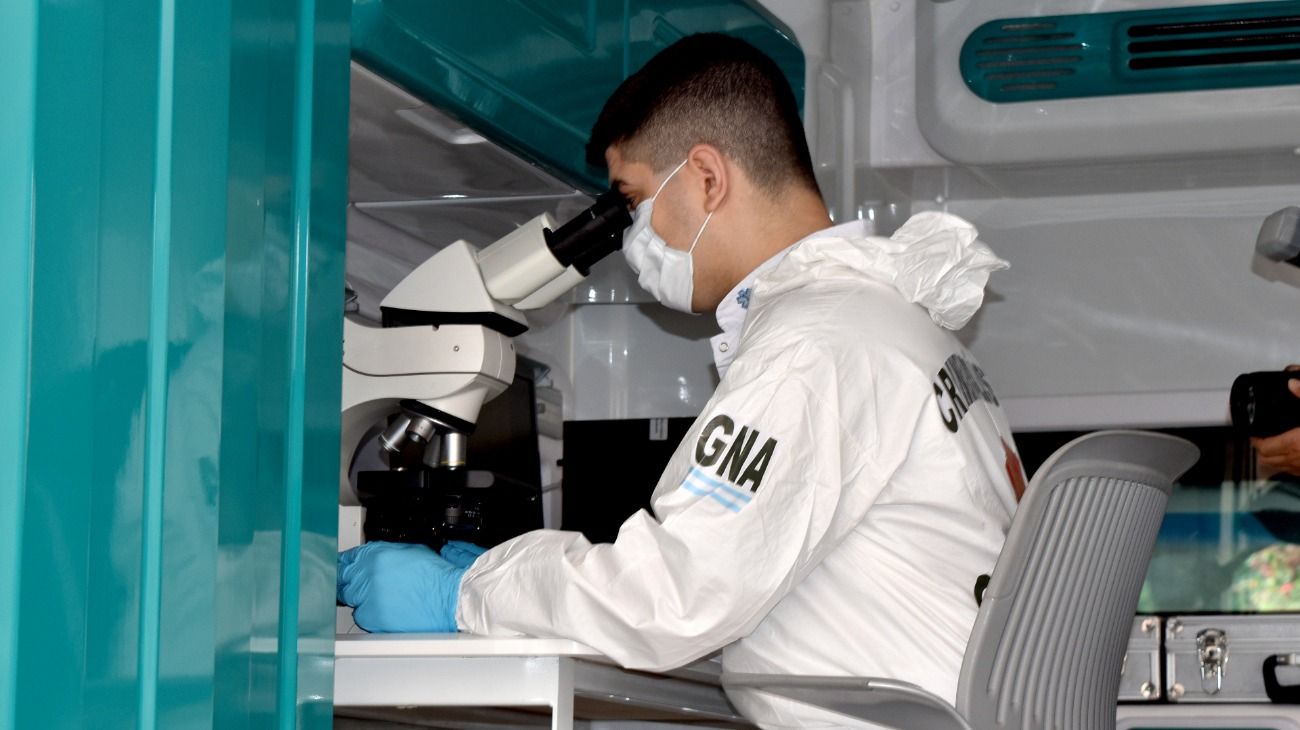  Laboratorio genético forense de Gendarmería.