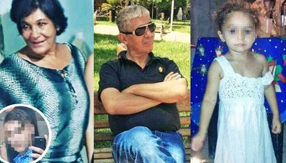 Masacre. El imputado (círculo) era hijo, hijastro y sobrino de las tres víctimas, respectivamente.