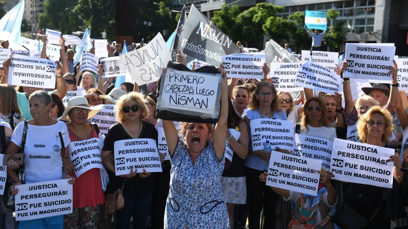 Así fue el homenaje a Nisman en el quinto aniversario de su muerte.