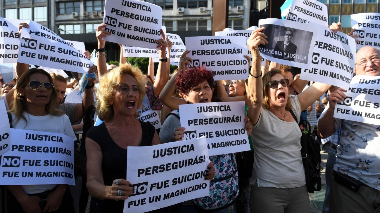 Así fue el homenaje a Nisman en el quinto aniversario de su muerte.