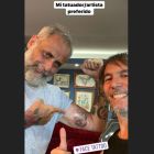 Jorge Rial tatuaje