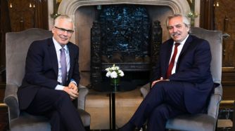 El presidente Alberto Fernández recibió a Baltasar Garzón.
