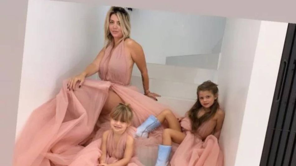 El excéntrico cumpleaños de Francesca, la hija de Wanda Nara y Mauro Icardi