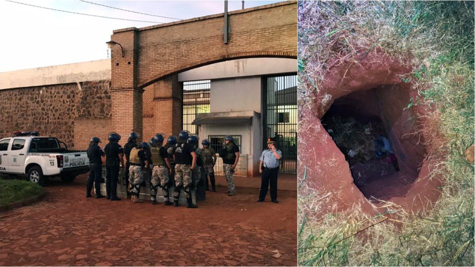 Los presos escaparon de la cárcel de San Pedro Caballero por medio de un túnel de 15 metros de extensión, que fue cavado en el baño de una celda.