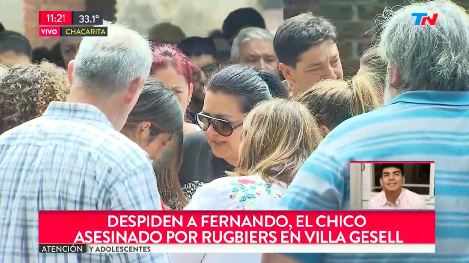 Despiden a Fernando en Chacarita.