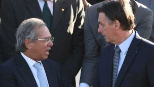 Jair Bolsonaro y Paulo Guedes