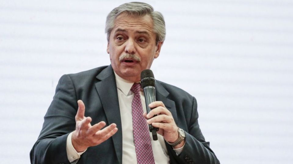 El presidente Alberto Fernández.