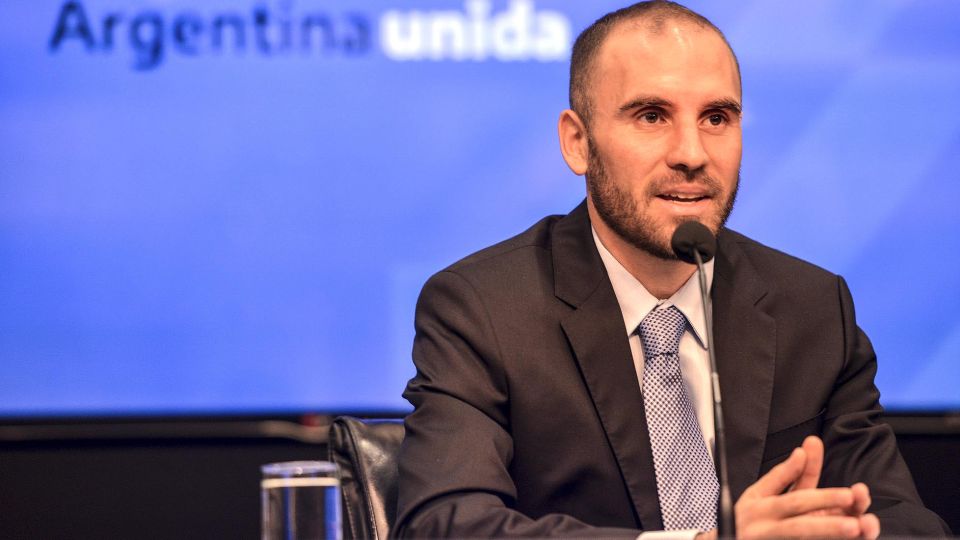 Martín Guzmán ministro de hacienda.