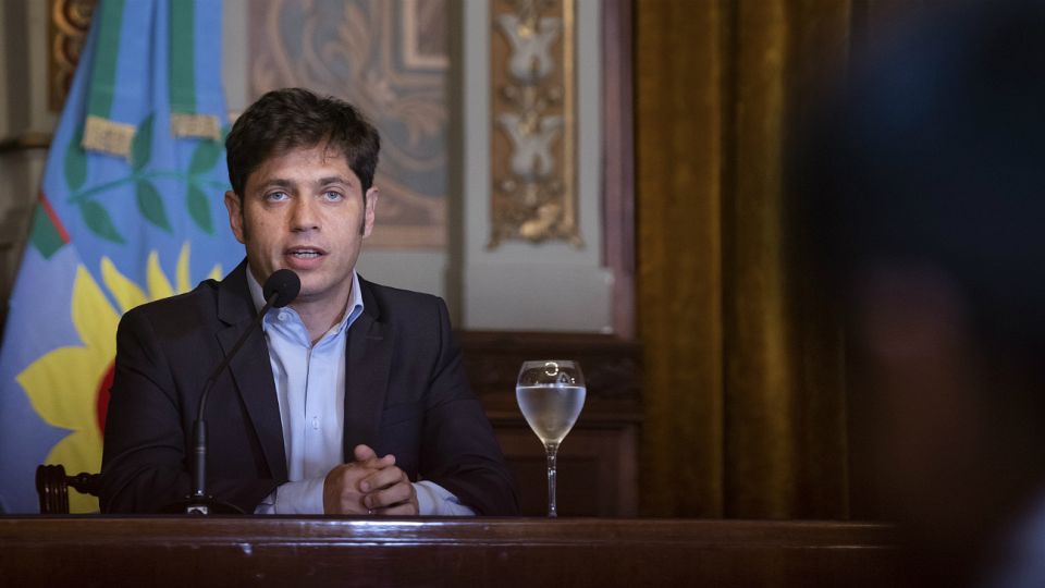 Axel Kicillof, gobernador de la provincia de Buenos Aires.