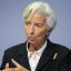 ECB's Lagarde sees ebbing risks to eurozone, vows climate action