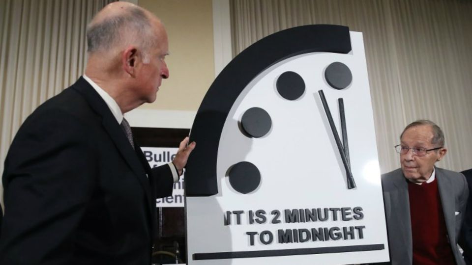 El “Reloj del Juicio Final” es indicador reconocido internacionalmente que marca la vulnerabilidad del mundo a la catástrofe causada por armas nucleares, el cambio climático y las tecnologías disruptivas.