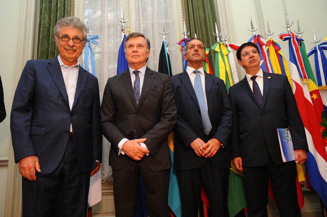 El Instituto Interamericano de Cooperación para la Agricultura realizó el acto en el Palacio San Martín.