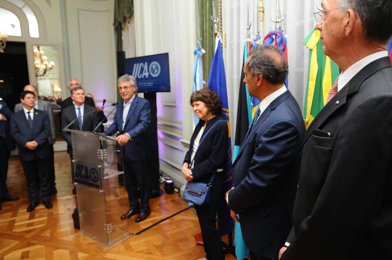 El Instituto Interamericano de Cooperación para la Agricultura realizó el acto en el Palacio San Martín.