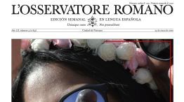 Nueva edición del Osservatore Romano.