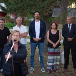 Acto homenaje a Cabezas en Pinamar | Foto:Cedoc