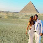 La excéntricas vacaciones de Lisandro Borges y Mariana Gersztein en Egipto