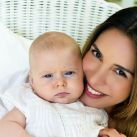 Luisa Drozdek presenta a su primera hija, Delfina, de cinco meses