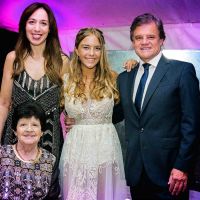 Todas las fotos de Vidal y Quique Sacco en el cumple de 15 de la ahijada del periodista