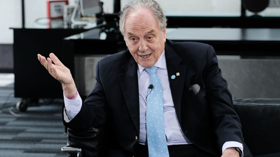 Carlos Heller, en la entrevista con Jorge Fontevecchia.