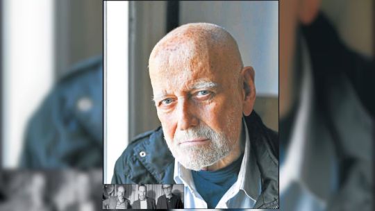 LA SELECCION. Edgardo Cozarinsky (primero de la izquierda), junto a los cineastas Hugo Santiago y Alberto Fischerman en 1971, al finalizar la filmación de su primera película, Puntos suspensivos.
