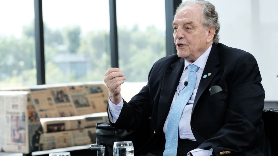 Carlos Heller, en la entrevista con Jorge Fontevecchia.