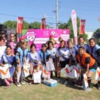 Gustavo Posse y Fernando Burlando se lucieron como DT´s en el Pink Soccer de Caras