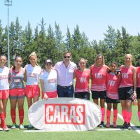Gustavo Posse y Fernando Burlando se lucieron como DT´s en el Pink Soccer de Caras