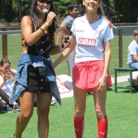 Gustavo Posse y Fernando Burlando se lucieron como DT´s en el Pink Soccer de Caras